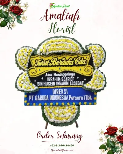 Papan Bunga Duka di Suru